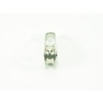 Super Mini Block 6mm, 1 Rolle Messing Vernickelt Gleitlager